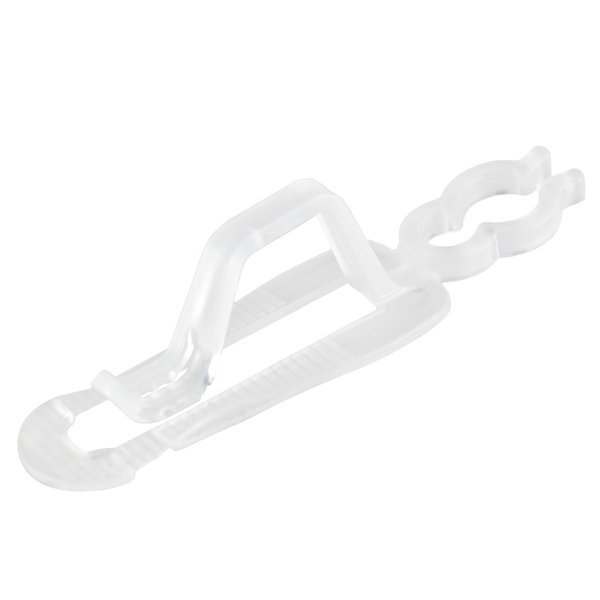 Northlight Set of 100 Clear Outdoor Universal Christmas Light Clips 3.5